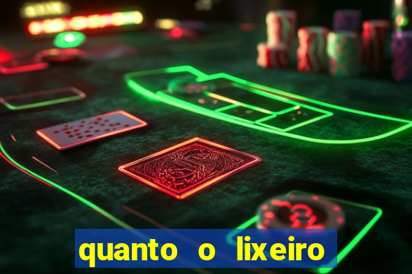 quanto o lixeiro ganha por ano