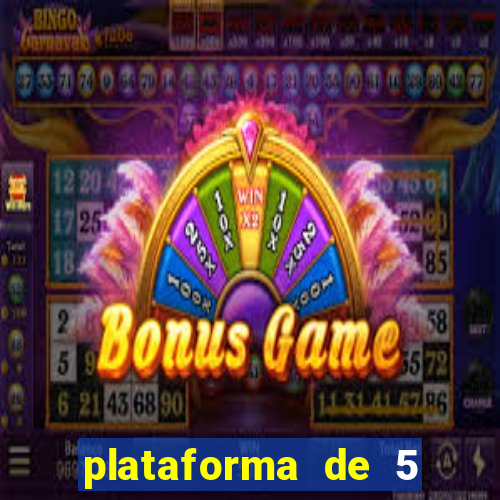 plataforma de 5 reais jogo do tigre